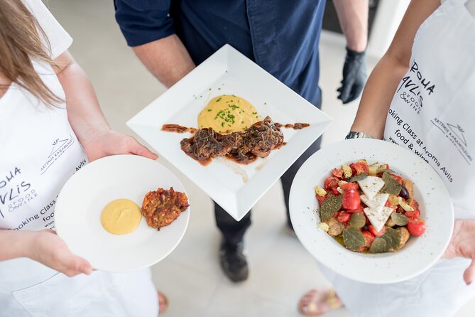 Santorini Cooking Lesson With Chef and a Bottle of Wine - Pork Fillets With Dessert Wine