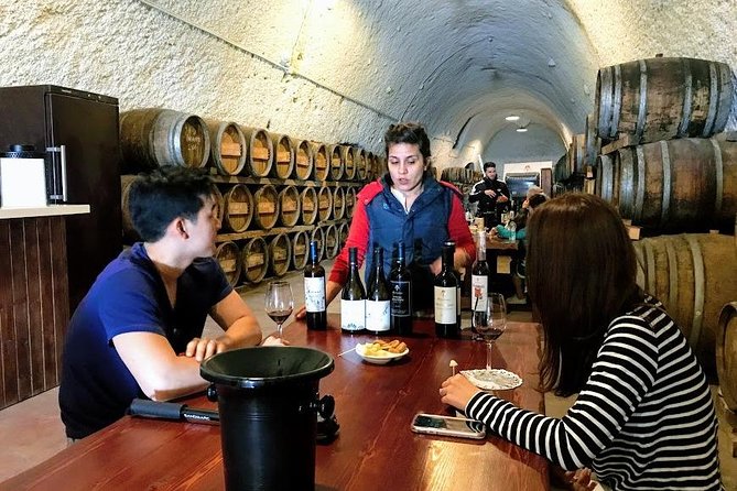 Santorini Half Day Wine Tasting & Winery Tour With Pickup - Local Produce Tasting