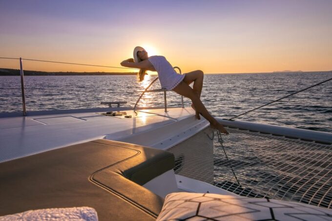 Santorini:Private Catamaran Tour With BBQ & Unlimited Drinks - Cancellation Policy