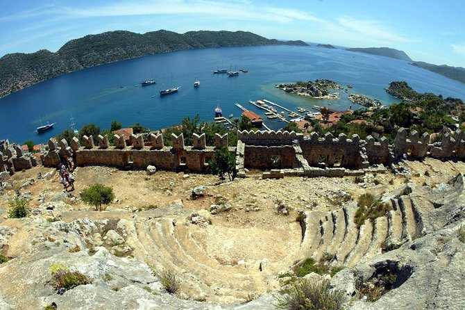 Sea Kayaking Over the Sunkencity of Kekova From Kas - Kalkan - Relaxing at Tersane Bay