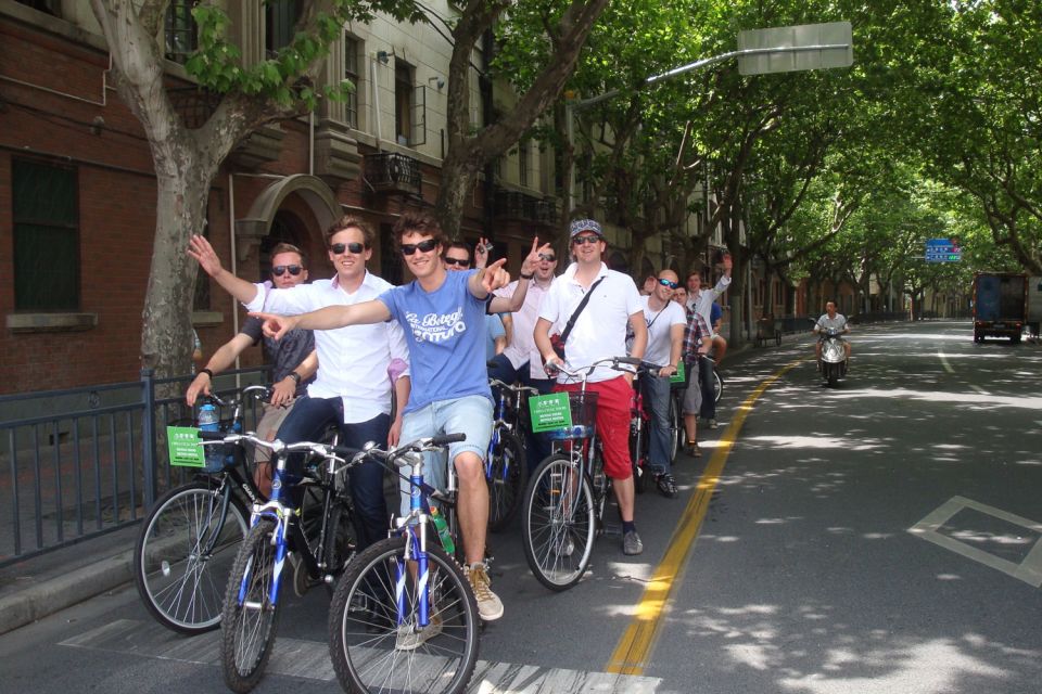 Shanghai Half-Day Bicycle City Tour - Included Amenities