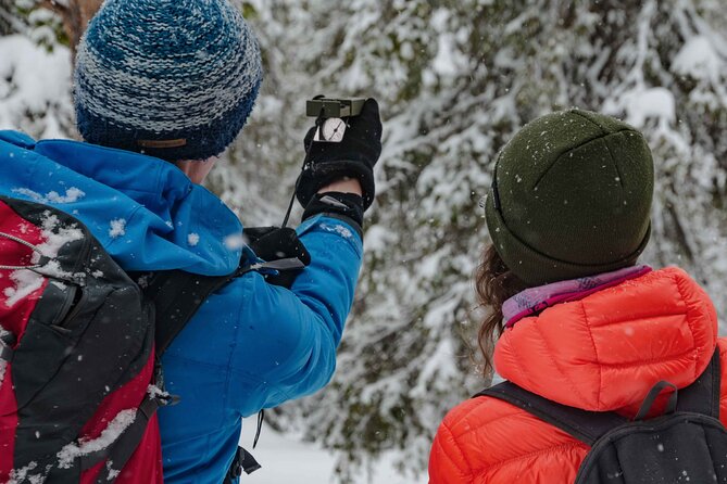 Snowshoeing Adventure With Ice-Fishing, Fire and Survival - Open Campfire Cooking