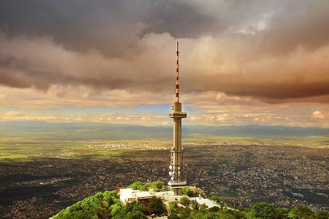 Sofia From the Top and Alexander Nevski Catherdral - Ozone Skybar