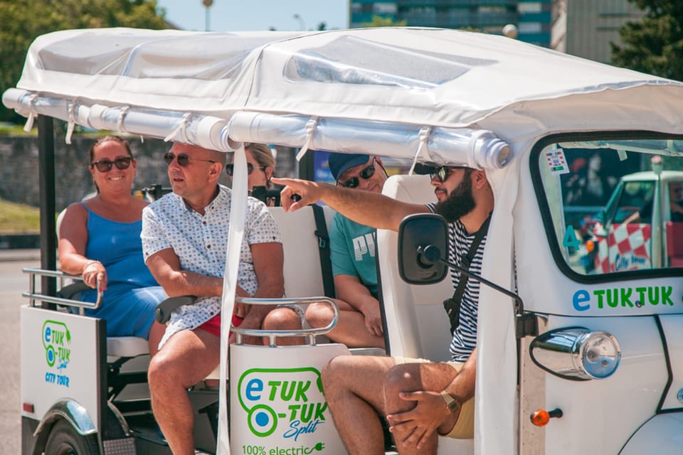 Split:Private City Highlights Electric Tuk-Tuk Tour - Duration and Price