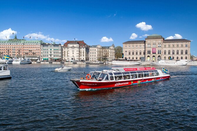 Stockholm Hop-On Hop-Off Boat - Exploring Stockholms Landmarks
