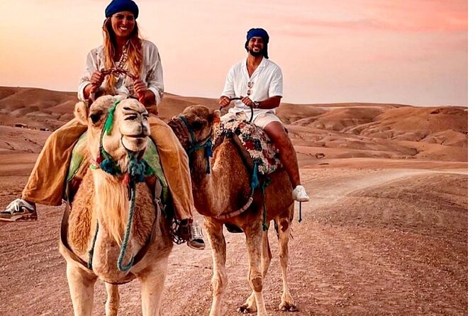 Sunset & Dinner in Desert Agafay Marrakech With Camels - Important Booking Information