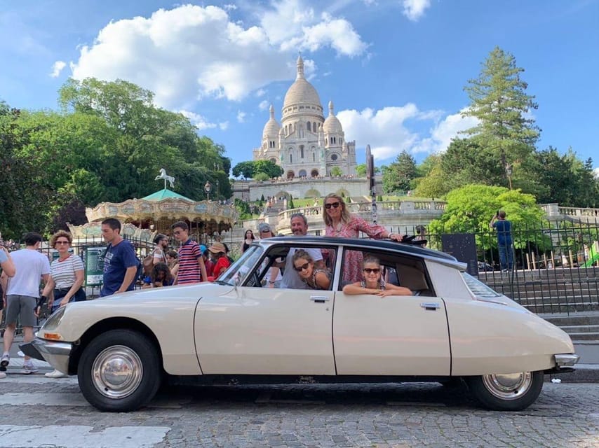 The Unmissable of Paris on a Classic Open-Top Citroën DS - Inclusions and Amenities