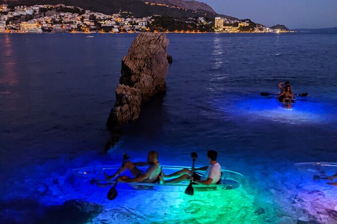 Transparent Kayak Glow Tour in Split - Tour Duration and Route
