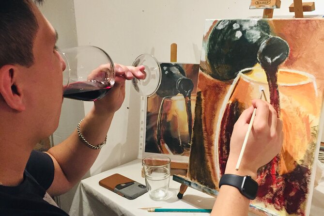 Wine and Painting Workshop Experience in Brussels - Instructor Expertise