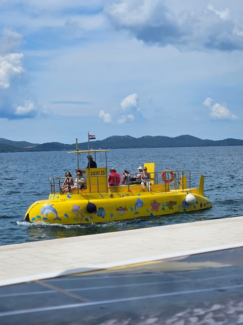 Zadar: Yellow Semi-Submarine Underwater Exploration Tour - The Sum Up