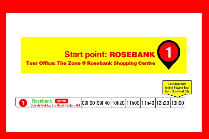 1 Day: Bus & Soweto Combo - Booking and Cancellation Policy