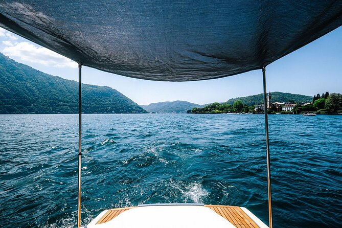 1H Private Cruise Lake Como Tender Yacht Invictus 5 Pax - Special Occasion Celebrations