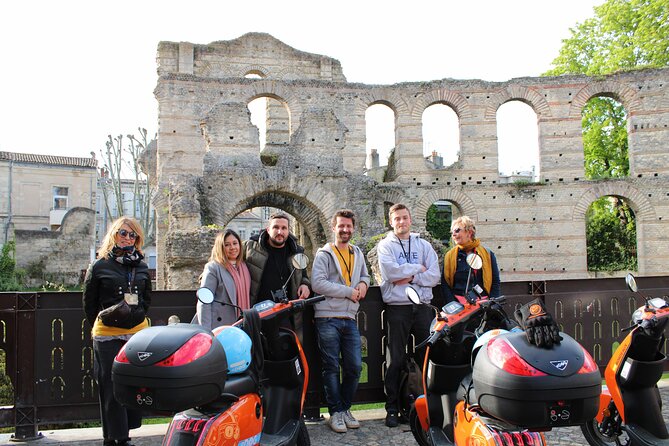 2h Medieval Bordeaux History by Electric 50CC Motorbike - Frequently Asked Questions