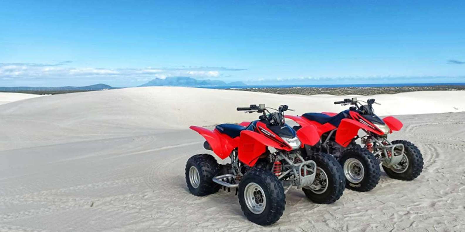 A Full-Day Tour of Atlantis Dune Quad Biking & Ostrich Farm - Flexible Cancellation Policy