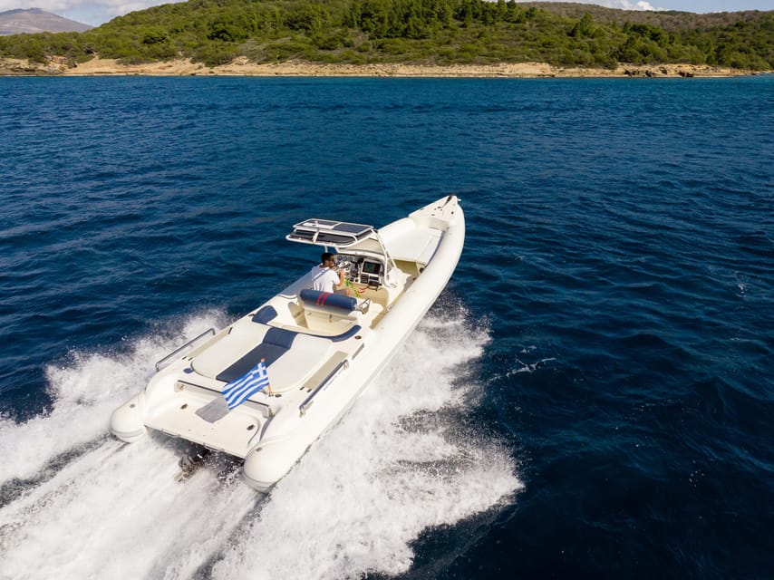 Aegean Day - Private Cruise to Kea(Tzia) - Speedboat and Black Cab Transit