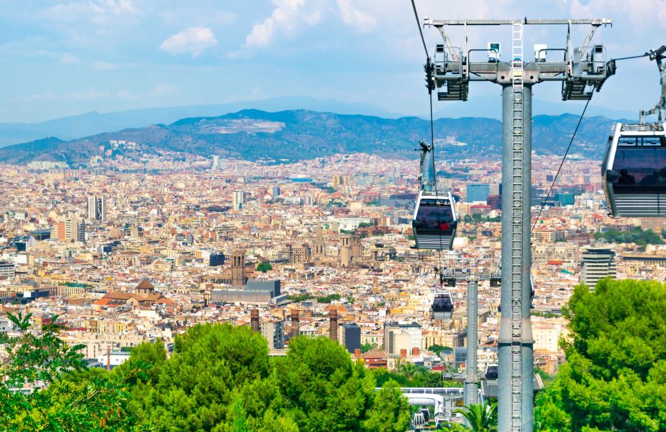 Barcelona: Montjuïc Cable Car Ticket With Audio Guide - Boqueria Market and Basilica