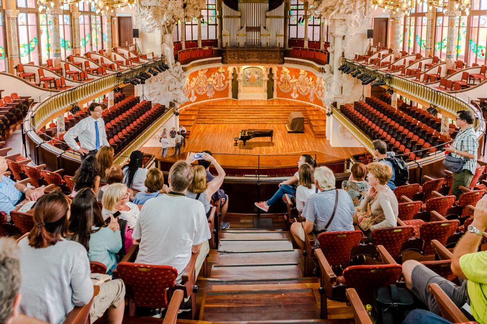 Barcelona: Palau De La Música Guided Tour - Booking and Reservations