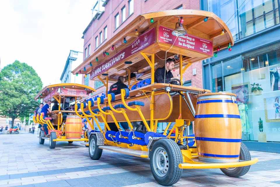 Belfast: City Centre Beer Bike Tour - What to Bring