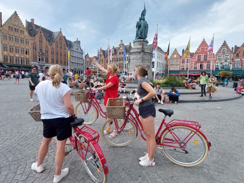 Bruges: Guided Retro Bike Tour of Highlights and Hidden Gems - Exploring Bruges Landmarks