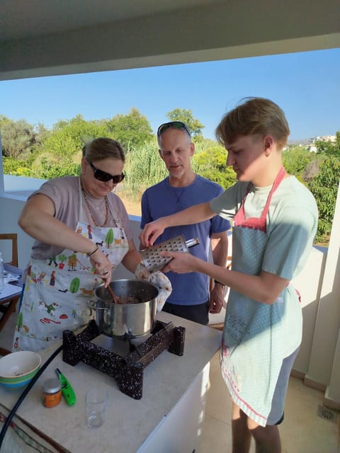 Chania: Greek Cooking Class With Meal & Drinks - Dining and Storytelling