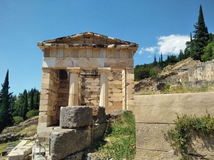 Delphi: Audio Guided Tour of the Sites in French or English - Booking Flexibility