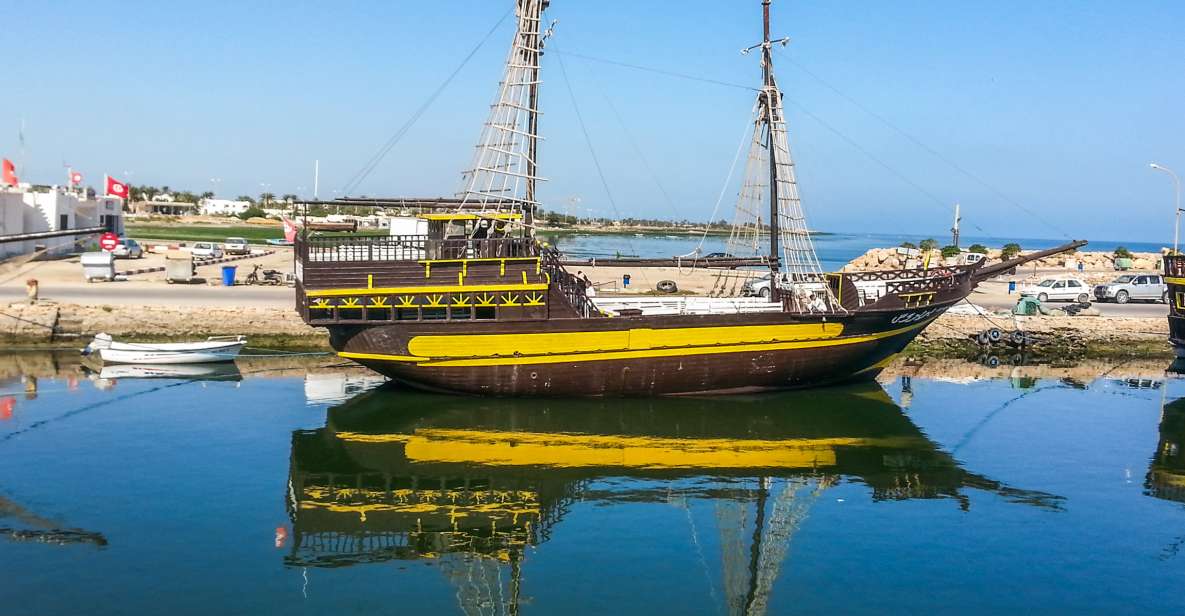 Djerba: Pirate Ship Trip to Flamingo Island - Activities on Flamingo Island