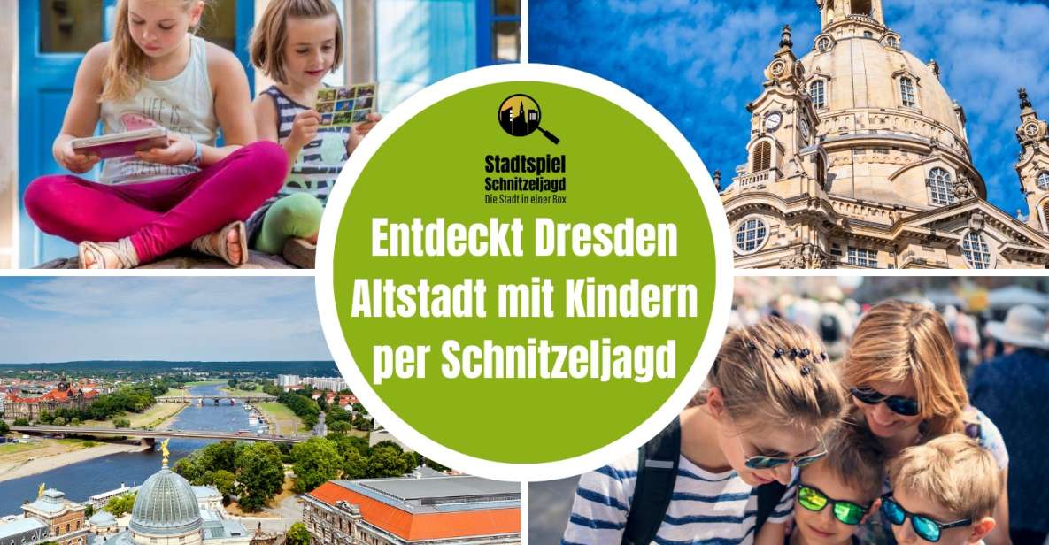 Dresden: Old Town Scavenger Hunt for Children - Pickup and Delivery