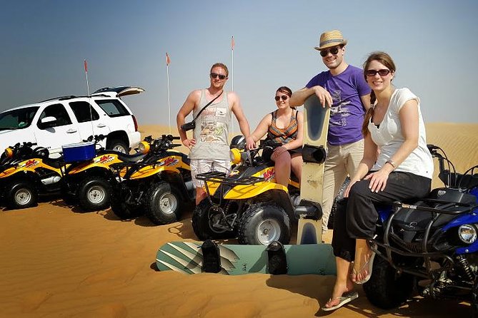 Dubai Desert Morning Tour in 4WD Vehicle: Camel Ride, Quad Bike Tour, Sandboarding, and Camel Farm - Tips for Tour Participants