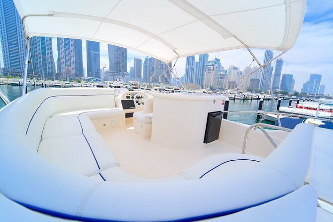Dubai: Private Luxury Cruise on a Stylish 50FT Yacht. - Ideal for Groups and Families