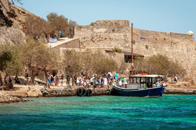 Elounda: Spinalonga Guided Boat Tour With BBQ and Swimming - Infant Policy