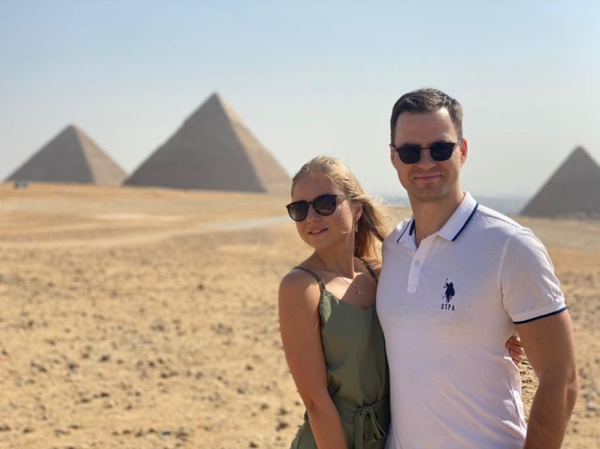 From Cairo: Pyramids of Giza, Sphinx, Saqqara & Memphis Tour - Booking Information