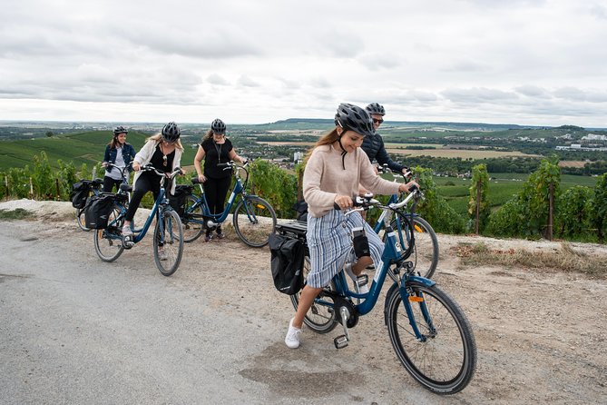 From Reims Afternoon E-Bike Tour, Visit and Champagne Tastings - Savor Champagne Tastings