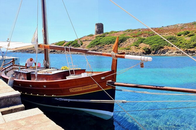 From Stintino: Asinara Island Vintage Sailboat Trip W/Lunch - Meeting and End Points