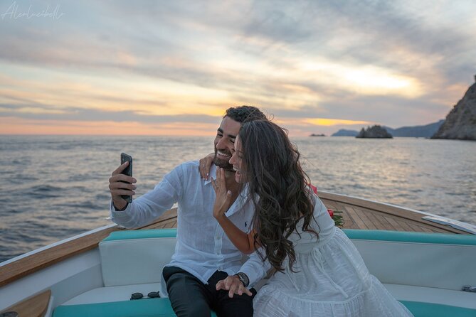 He Said Yes! Marriage Proposal at Sunset - Getting There