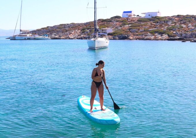 Heraklion: Dia Island Small Group Catamaran Cruise With Meal - Catamaran Cruise Highlights