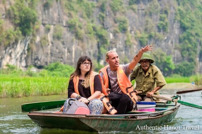 Hoa Lu Tam Coc 1 Day Group Tour (Biking- Boating-Cave Exploring)