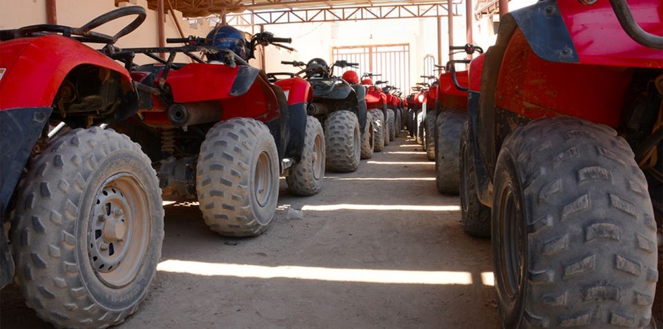 Hurghada: Morning Quad Bike Tour, Camel Ride and Transfer - Booking and Cancellation Policy