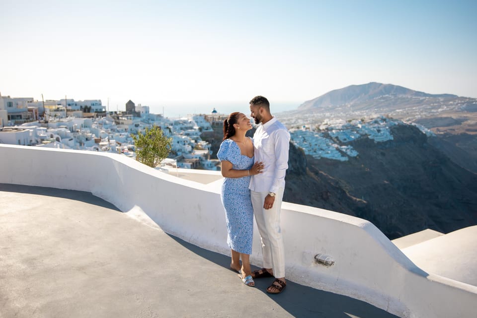 Imerovigli Santorini Photoshoot - Customer Feedback