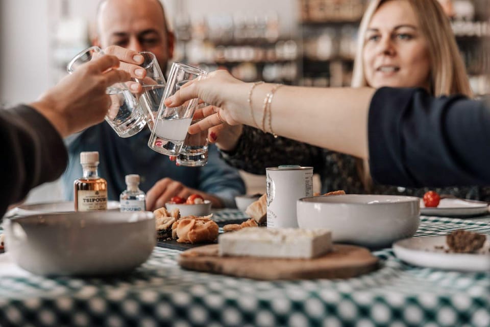 Local Product Greek Meze Tasting and Corfu Town Tour - Tasting Highlights