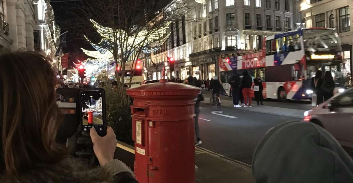 London: Magical Christmas Lights Walking Tour! - Stunning Light Displays