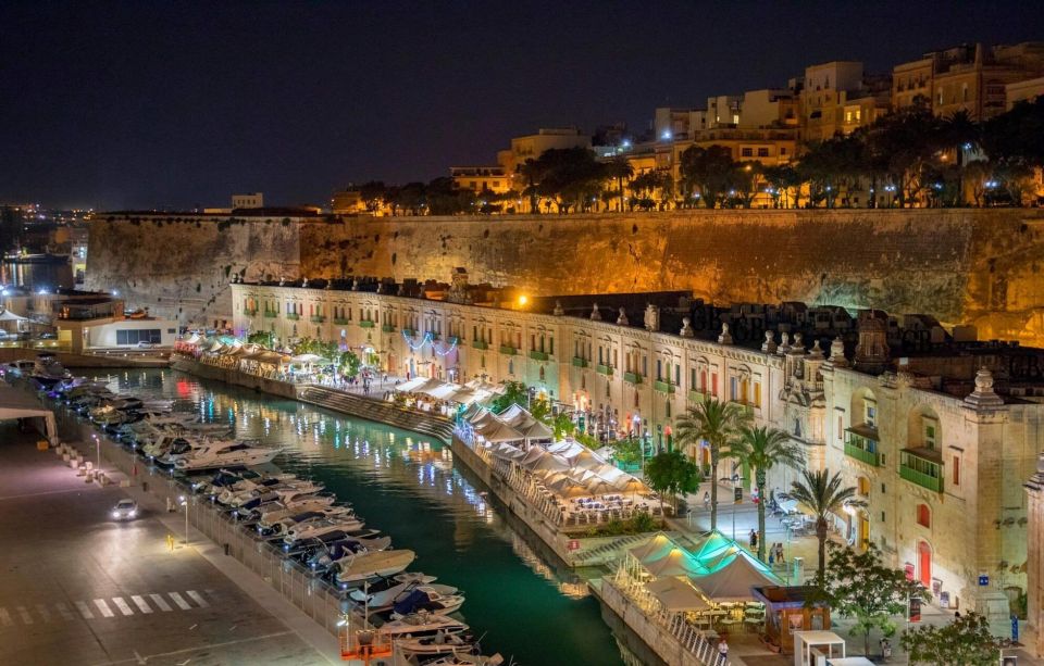 Mdina: Valletta Waterfront Area, Mdina, and Rabat Night Tour - What to Expect