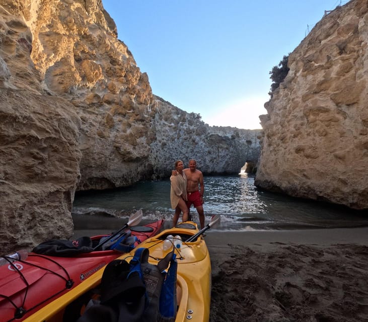 Milos: Romantic Semi Private Sunset Kayaking Tours - Booking and Reservations