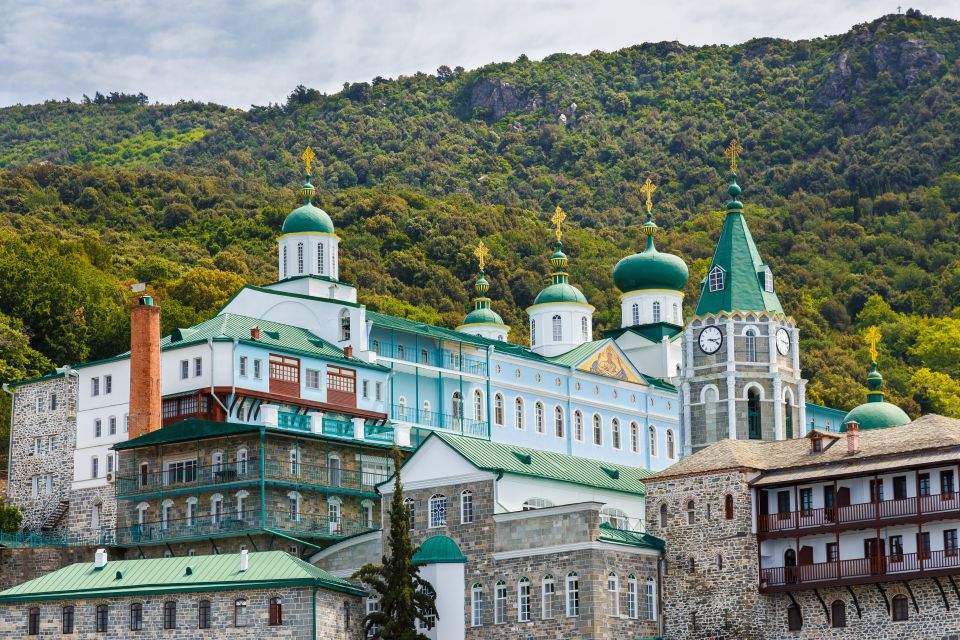 Ouranoupoli: Mount Athos Sightseeing Glass-Bottom Boat Tour - Sightseeing Opportunities