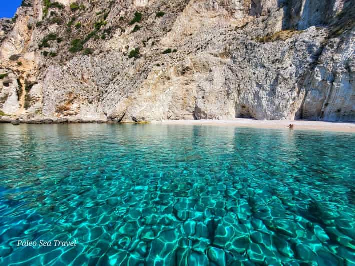 Paleokastritsa: Kasteli, Blue Caves, & Limni Beach Boat Trip - Meeting Point and Transportation