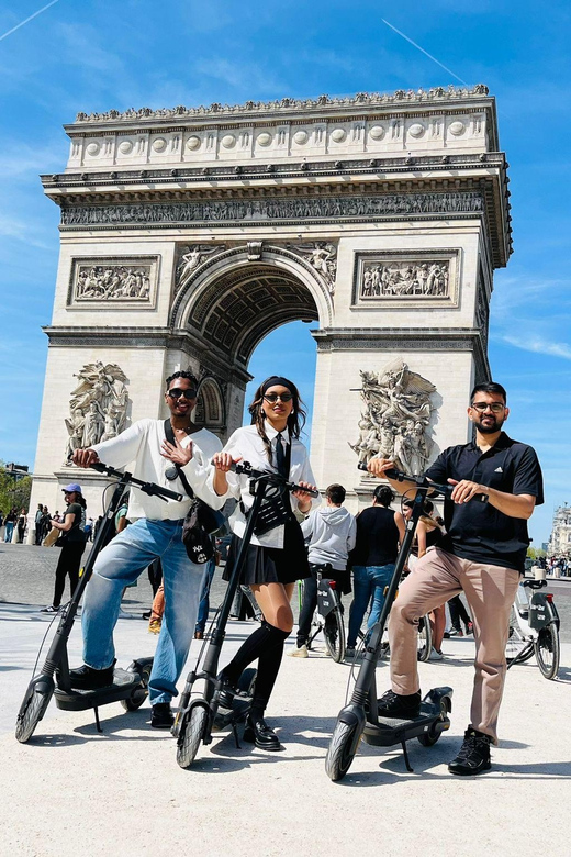 Paris: City Highlights Guided Tour by Electric Scooter - Landmark Exploration