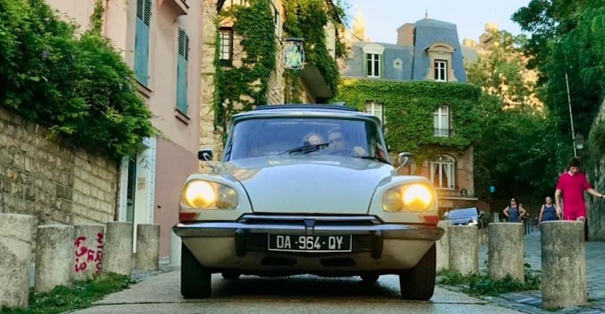 Paris : Highlights of Paris on a Citroën DS With Open Roof - Customizable Itinerary and Stops