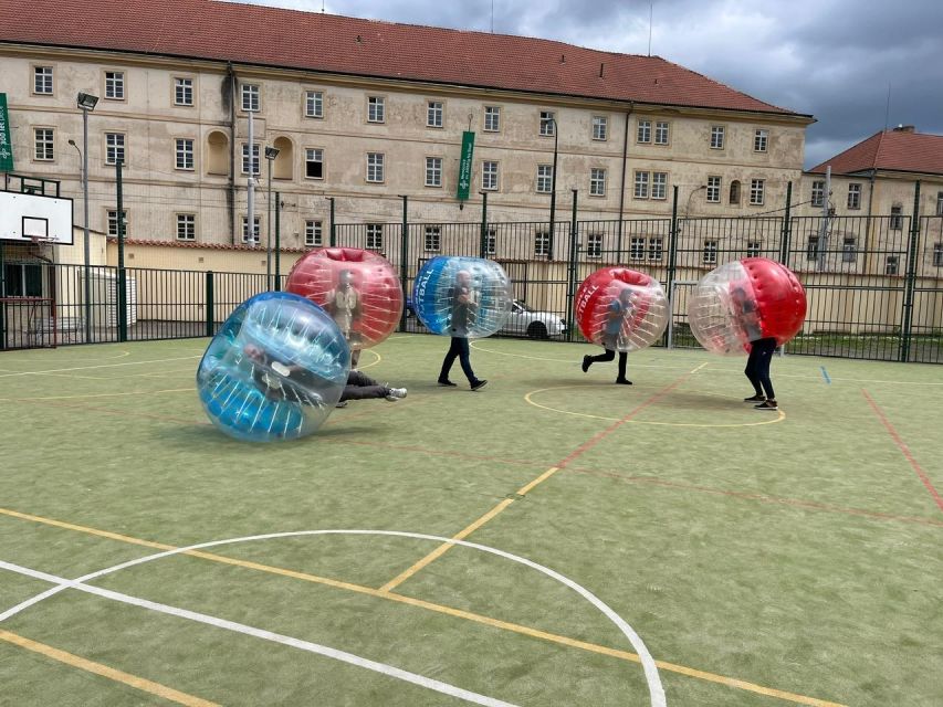 Prague: Bubbles Football in City Centre of Prague - Pricing and Inclusions