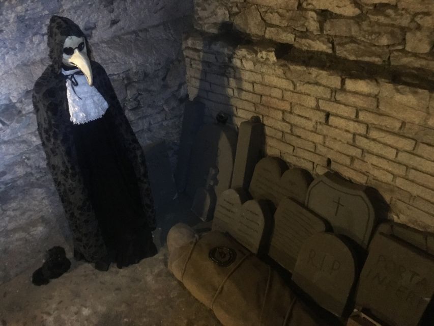 Prague: Ghosts, Legends, Medieval Underground & Dungeon Tour - Encounters With Legendary Figures