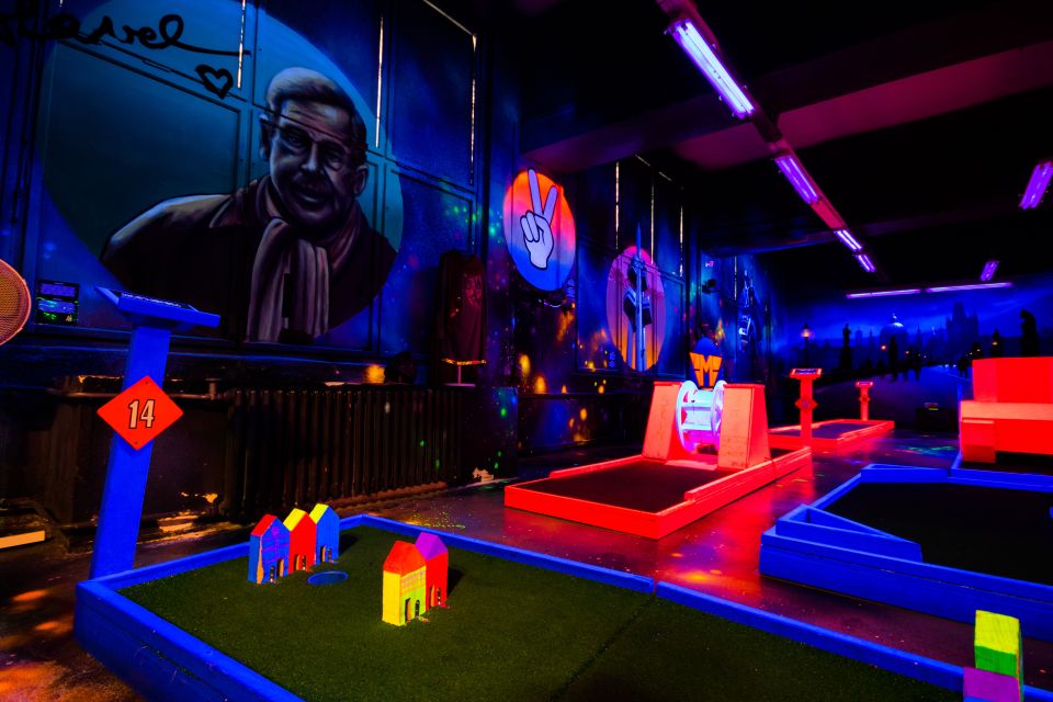 Prague: Glow Golf Mini Golf Game by UV Light - Dress Code and Accessibility