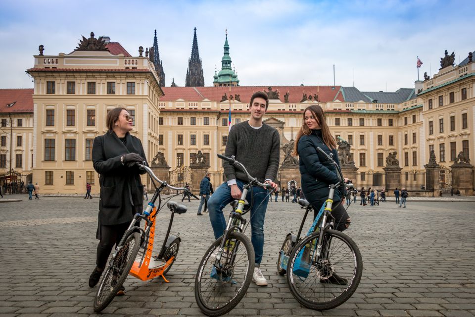 Prague: Tour by Electric Scooter or Cruiser Ebike - Exploring the City